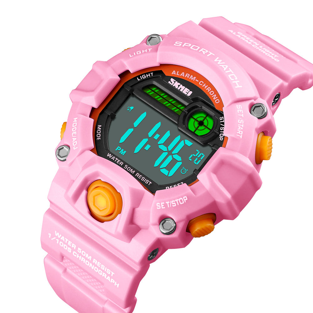 Boys Camouflage LED Sports Kids Watch Waterproof Watch – CakCity