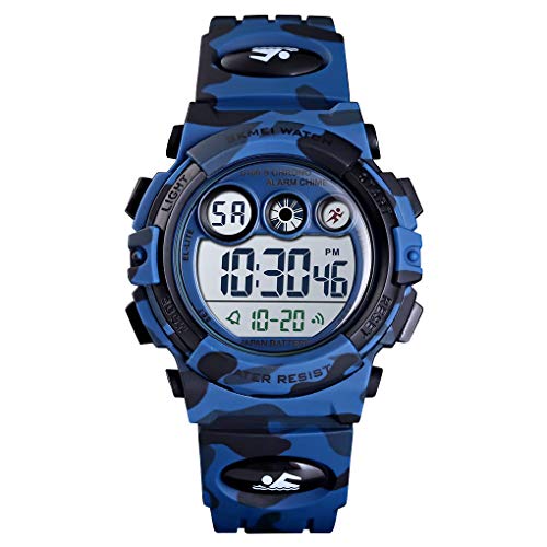 Sports Cool Boys Watches Multifunction Wristwatch Digital Camo Watch Cheap